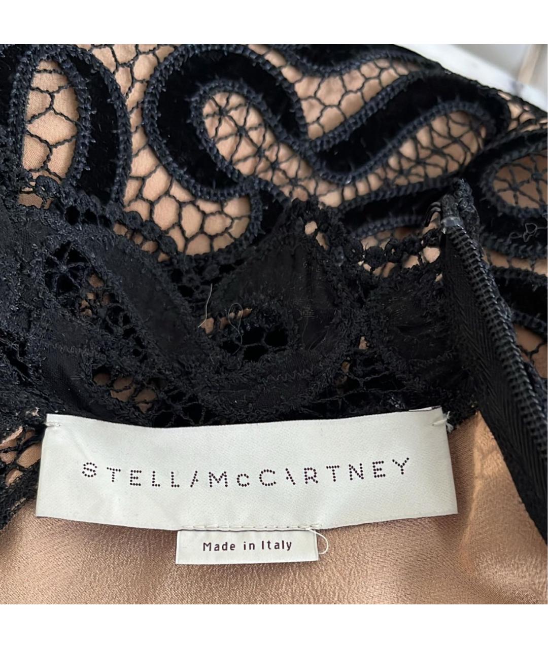 STELLA MCCARTNEY Черное бархатное вечернее платье, фото 2