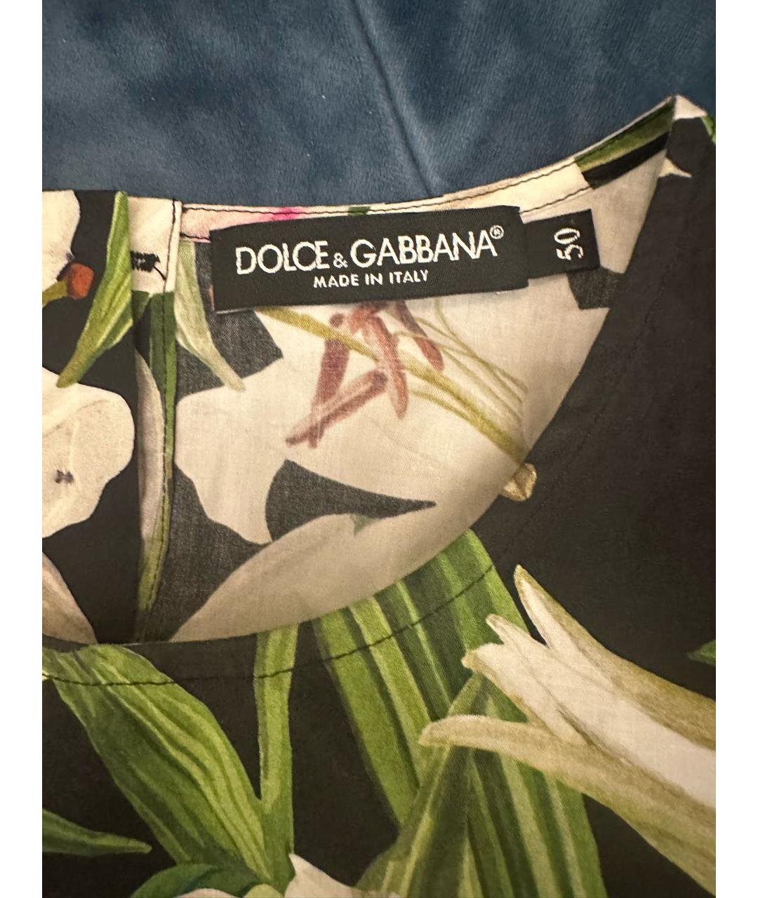 DOLCE&GABBANA Хлопковая блузы, фото 3