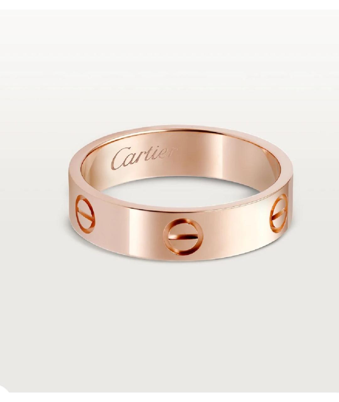 CARTIER Розовое кольцо из розового золота, фото 2
