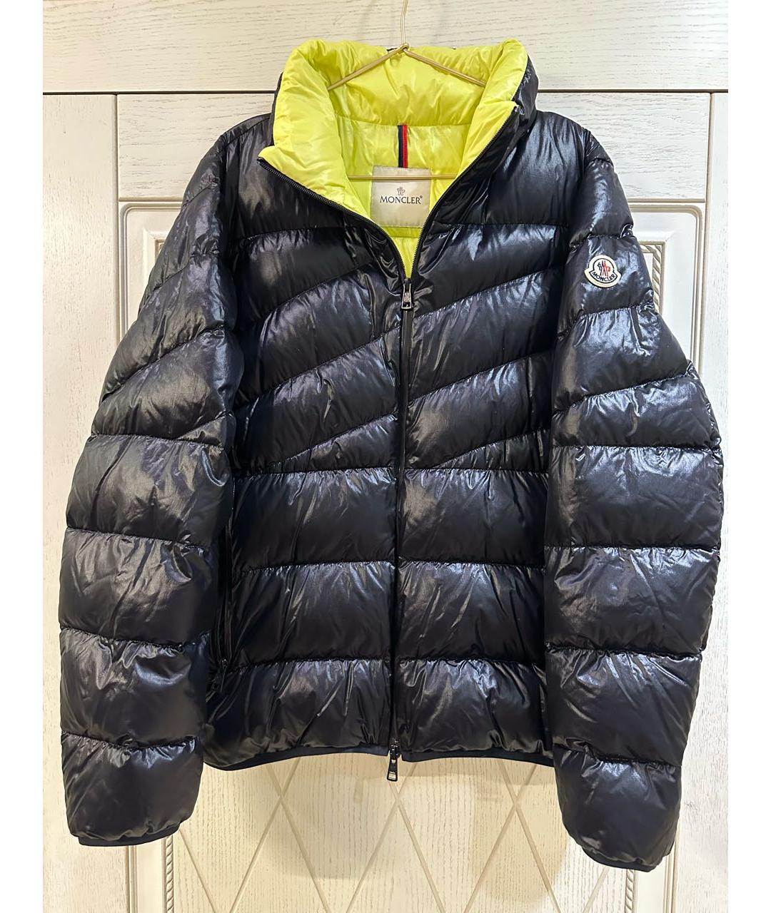 MONCLER Черный пуховик, фото 9