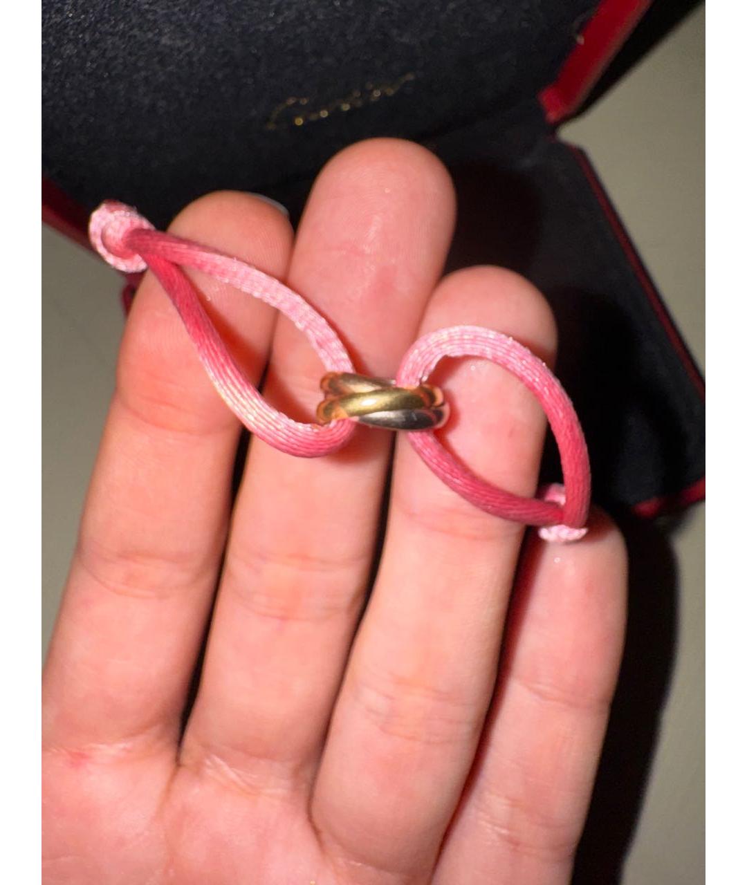 CARTIER Розовый браслет из желтого золота, фото 2