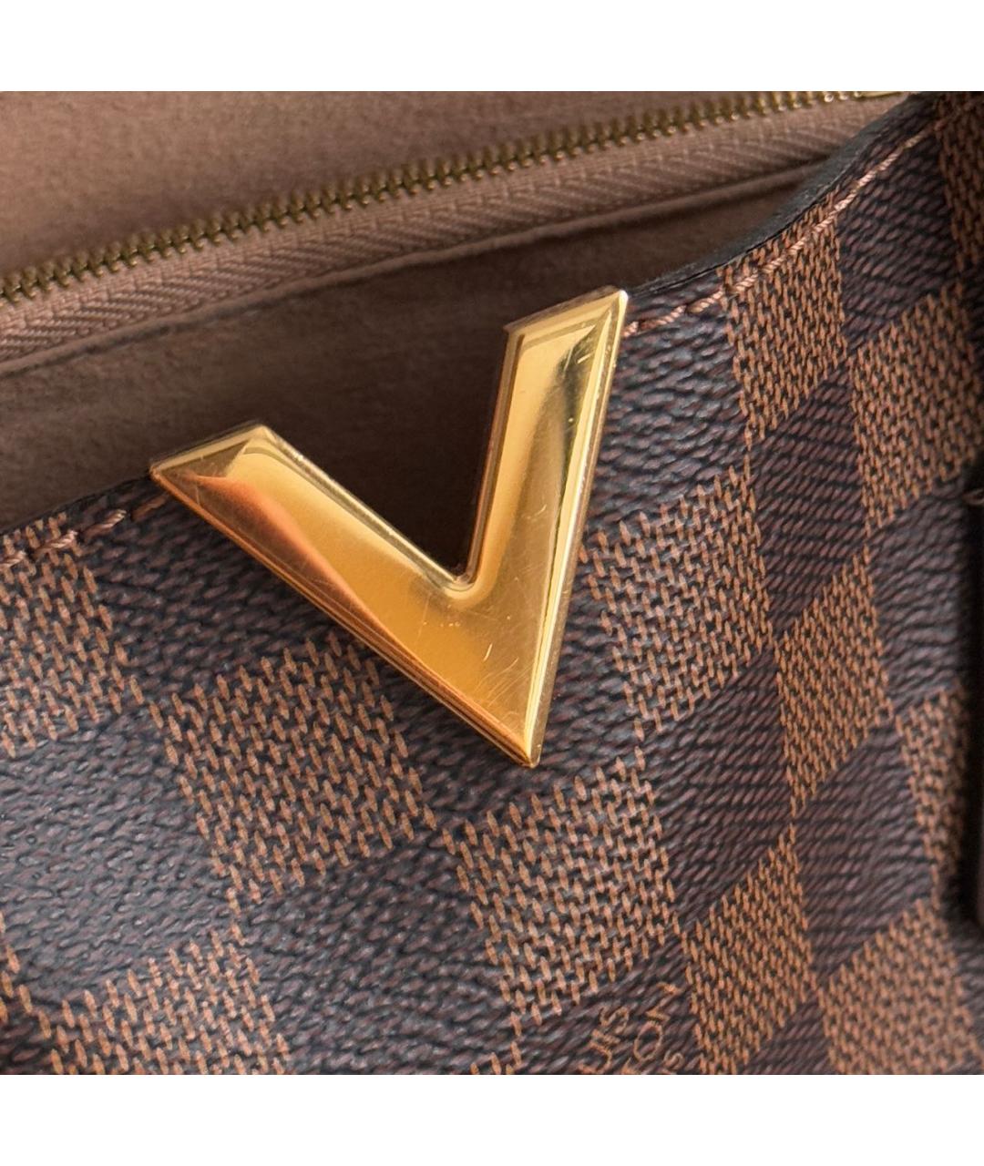 LOUIS VUITTON Коричневая сумка тоут, фото 7