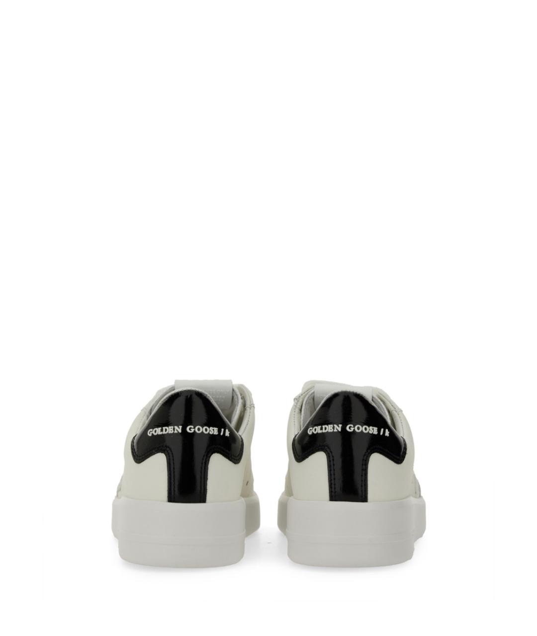 GOLDEN GOOSE DELUXE BRAND Белые кожаные кроссовки, фото 3