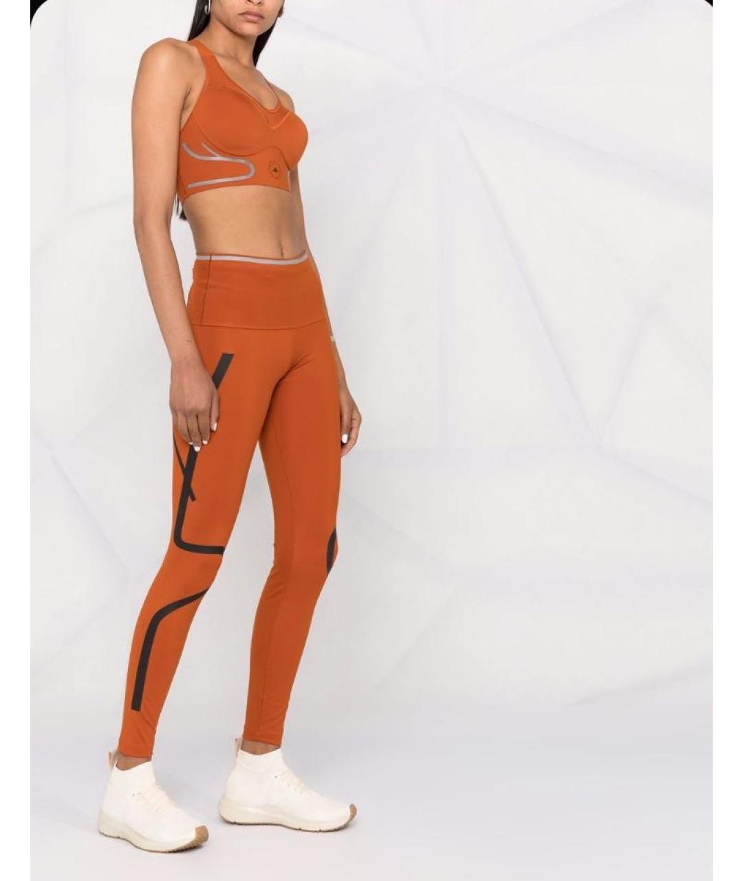 ADIDAS BY STELLA MCCARTNEY Коричневая полиэстеровая майка, фото 2