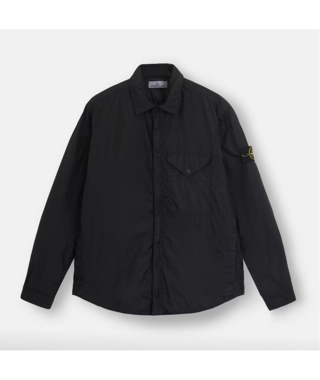 STONE ISLAND Черная куртка, фото 4