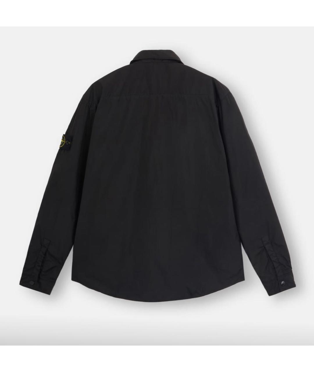 STONE ISLAND Черная куртка, фото 2