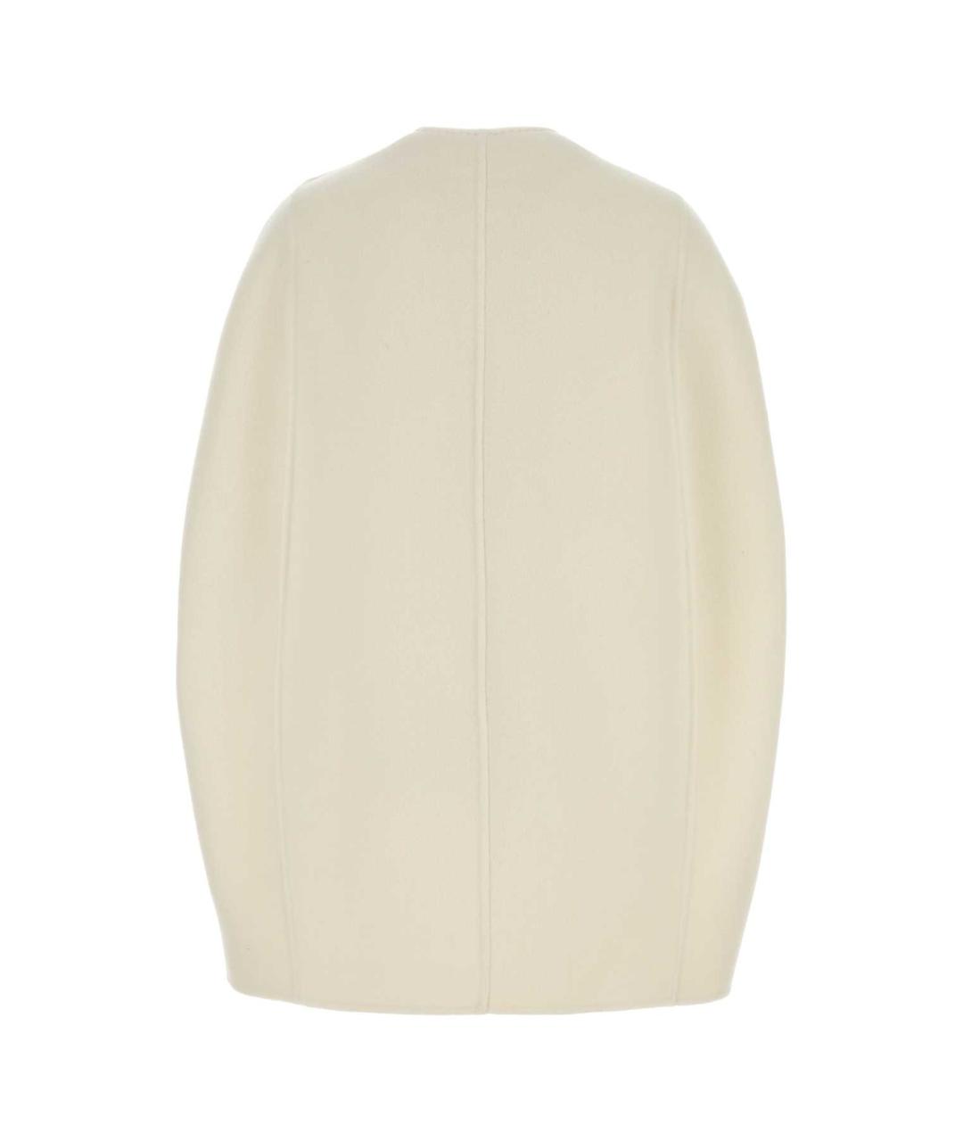 MAX MARA Белое кашемировое пальто, фото 2