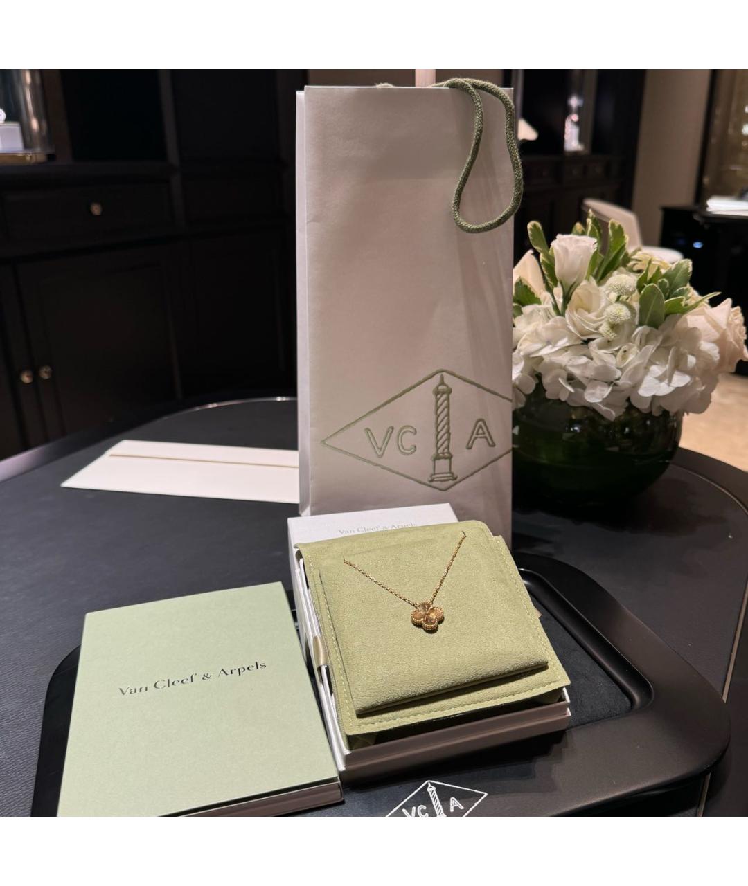 VAN CLEEF & ARPELS Золотая подвеска из желтого золота, фото 3