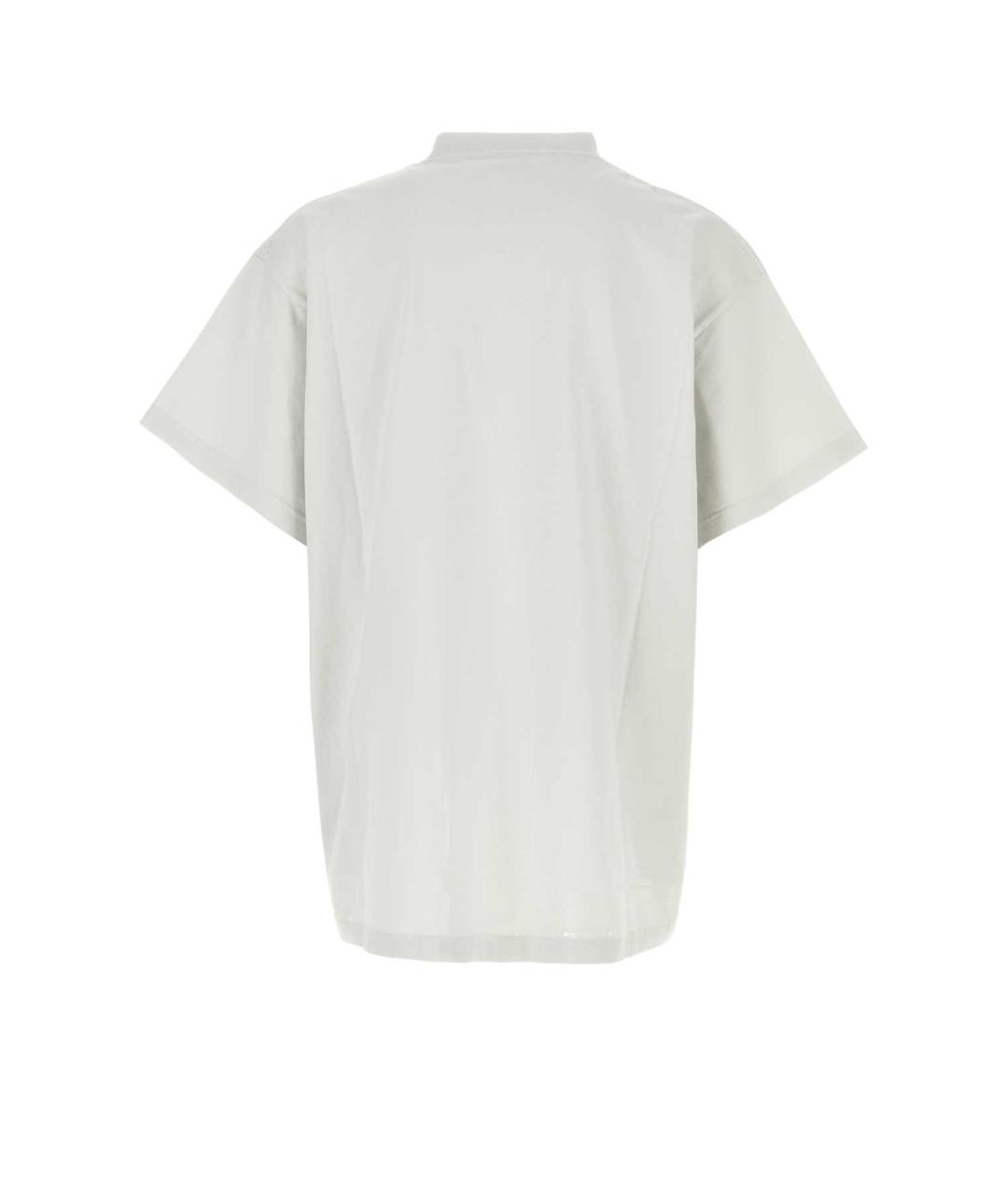 BALENCIAGA Мульти хлопковая футболка, фото 2