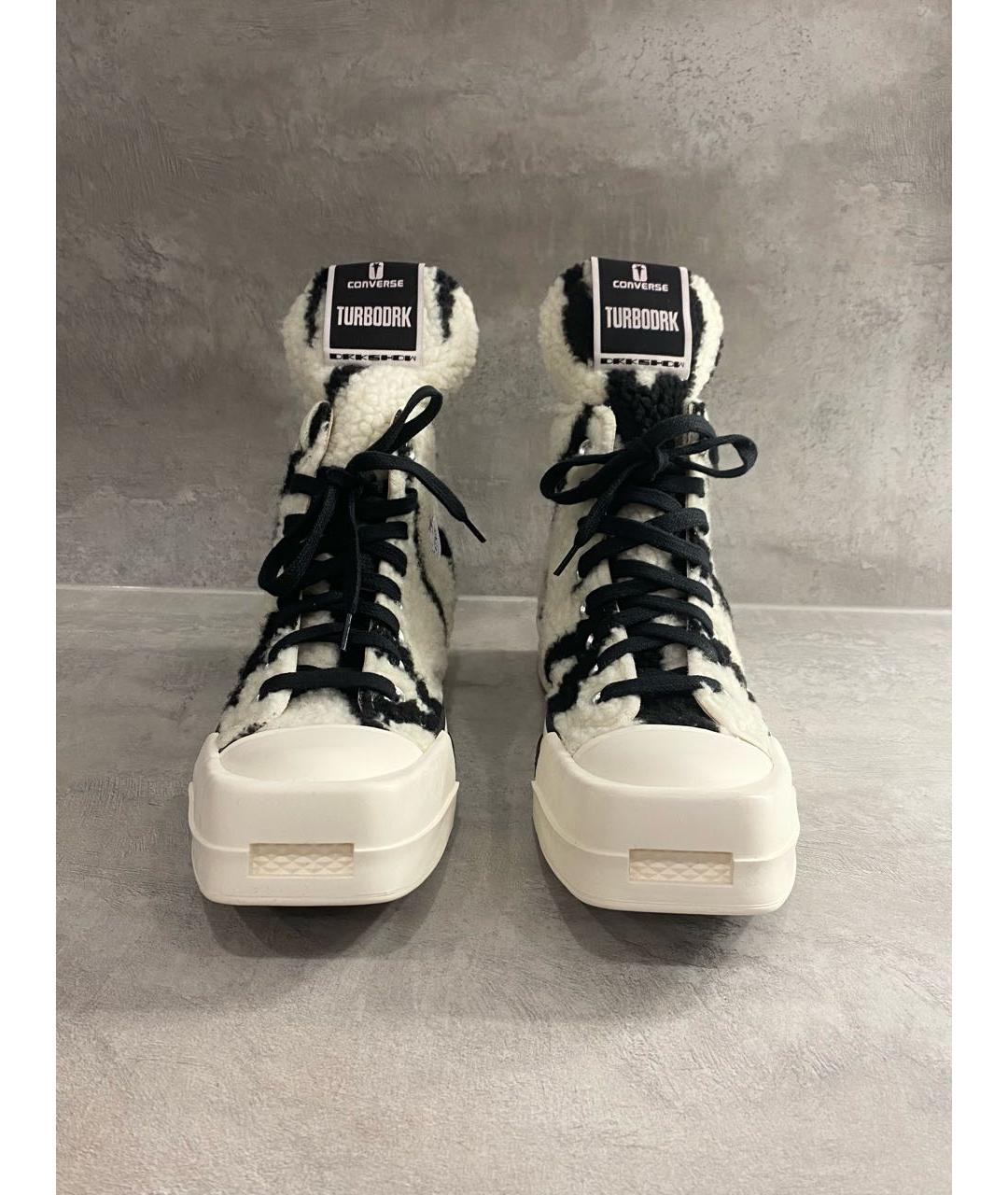 RICK OWENS DRKSHDW Белые кеды, фото 5