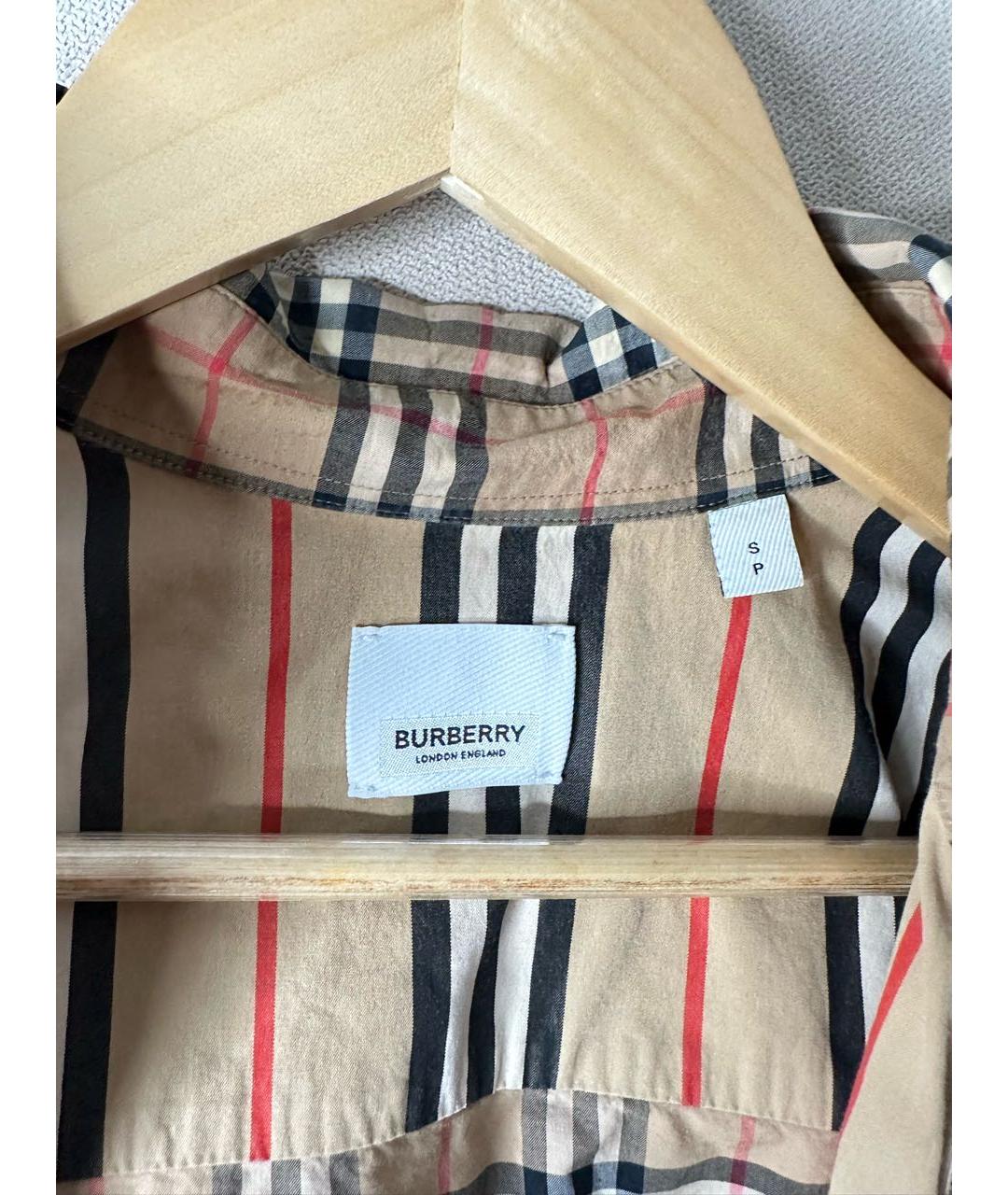 BURBERRY Хлопковая классическая рубашка, фото 7