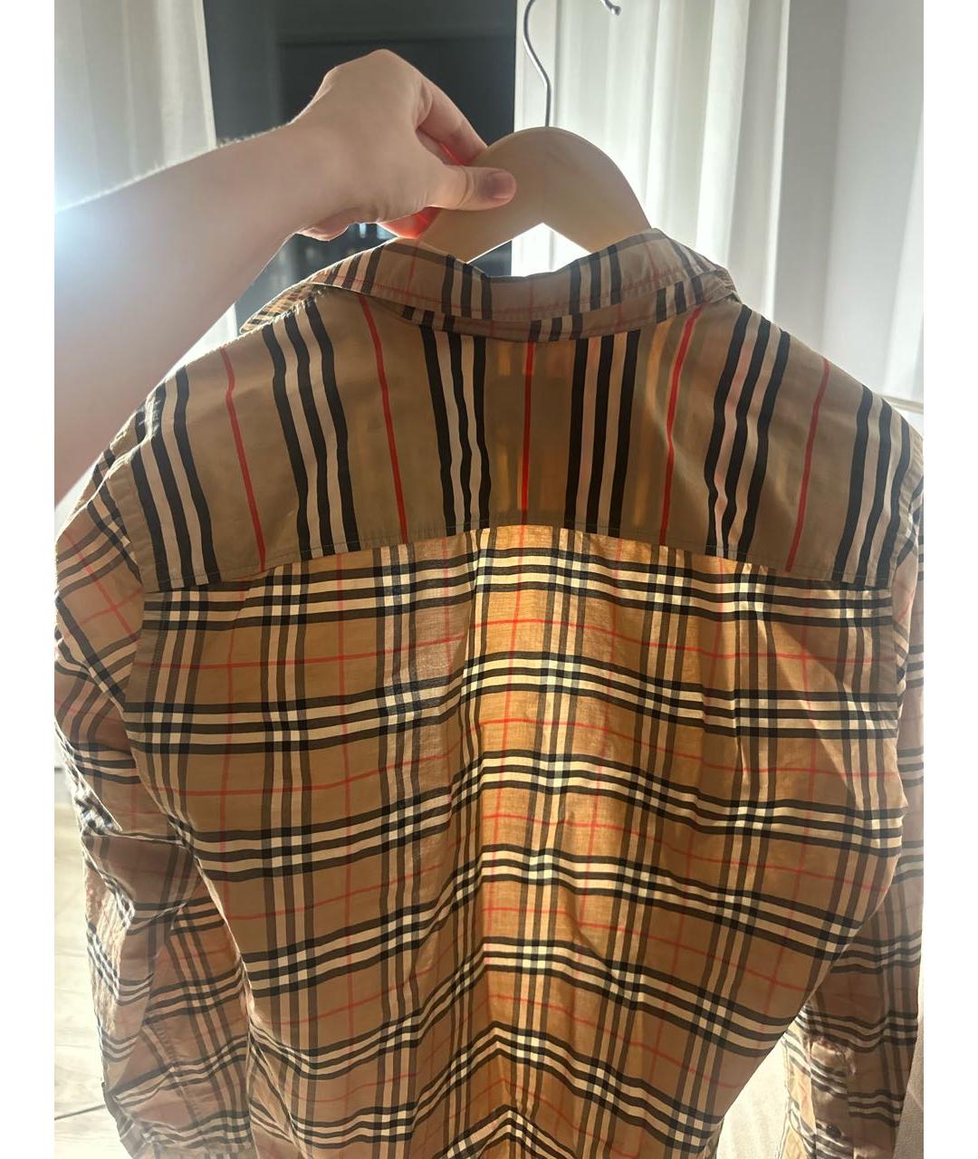 BURBERRY Хлопковая классическая рубашка, фото 3