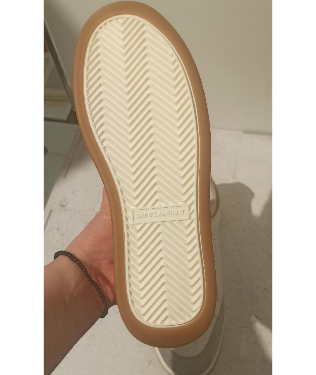SAINT LAURENT Мульти кожаные кеды, фото 7