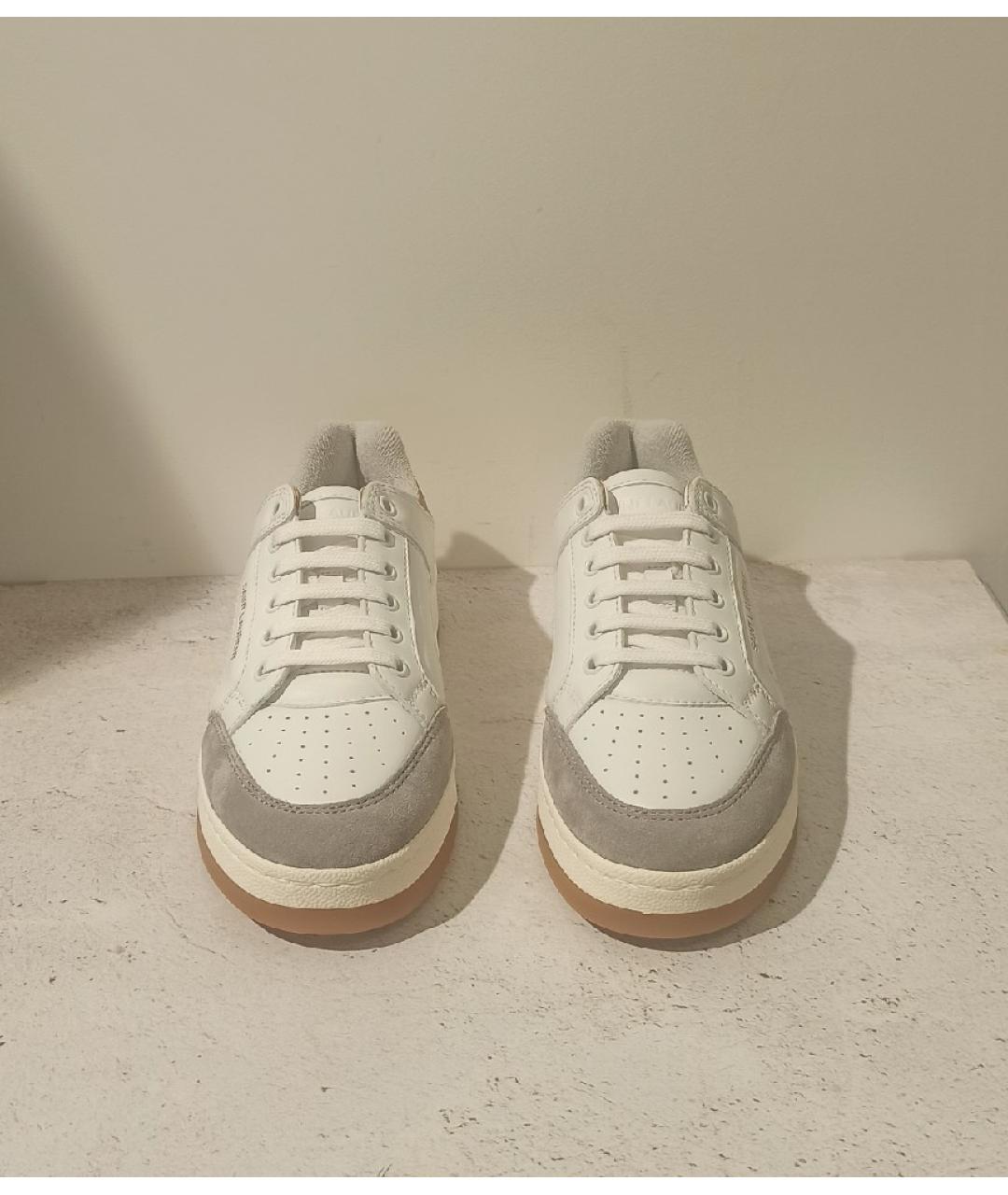 SAINT LAURENT Мульти кожаные кеды, фото 2