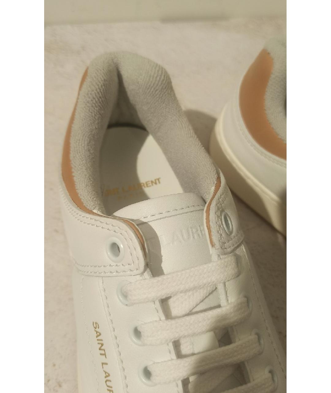 SAINT LAURENT Мульти кожаные кеды, фото 6