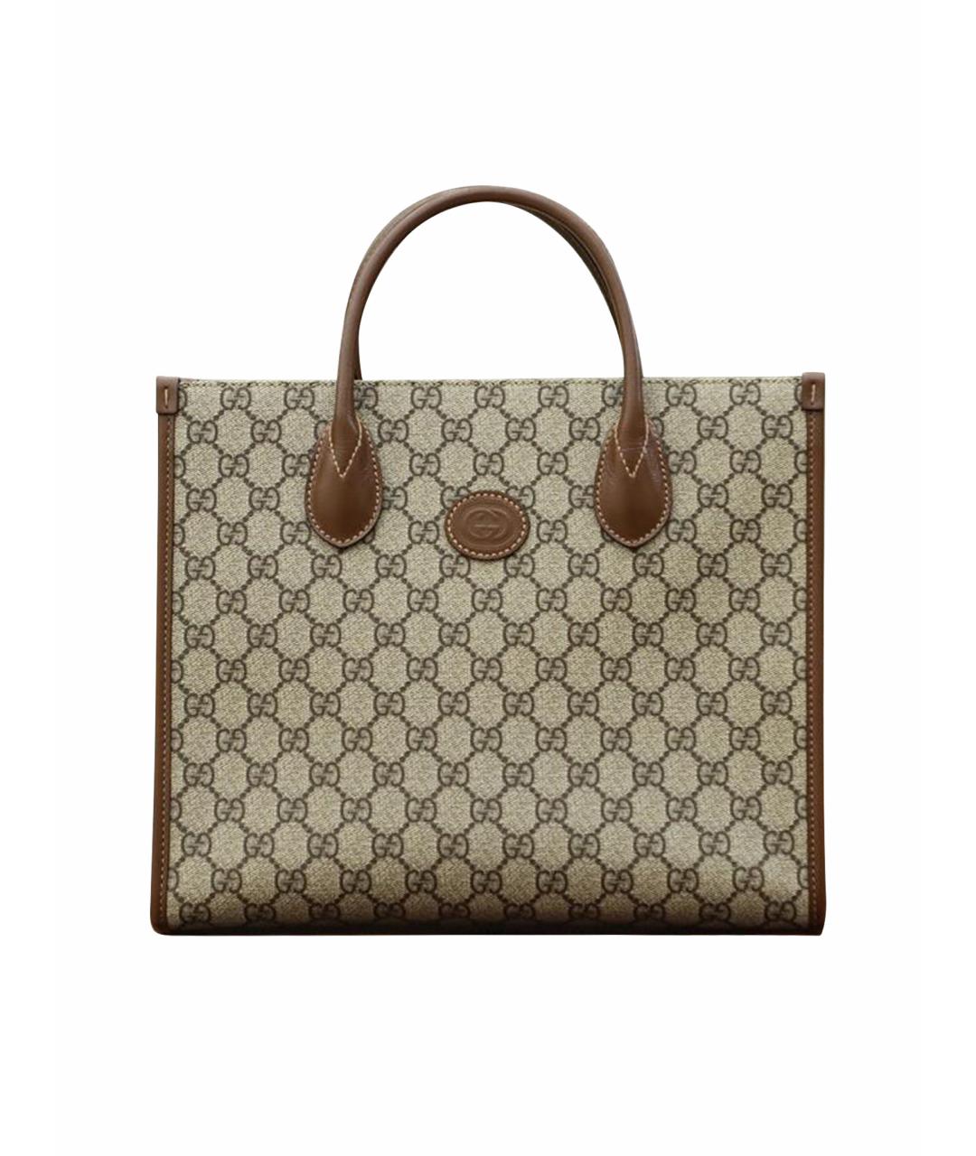 GUCCI Коричневая сумка через плечо, фото 1