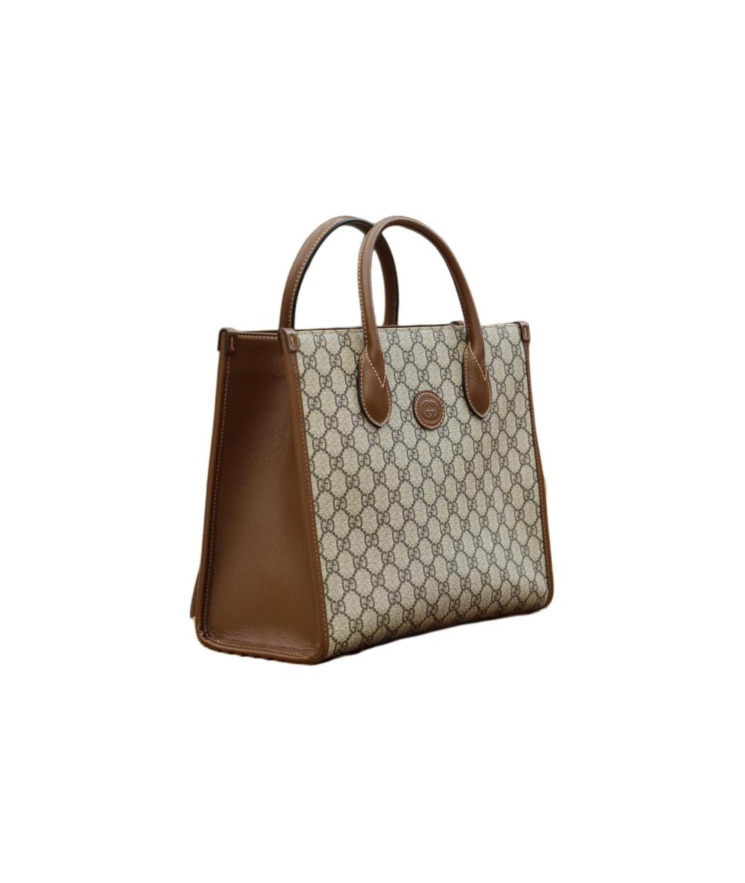GUCCI Коричневая сумка через плечо, фото 2