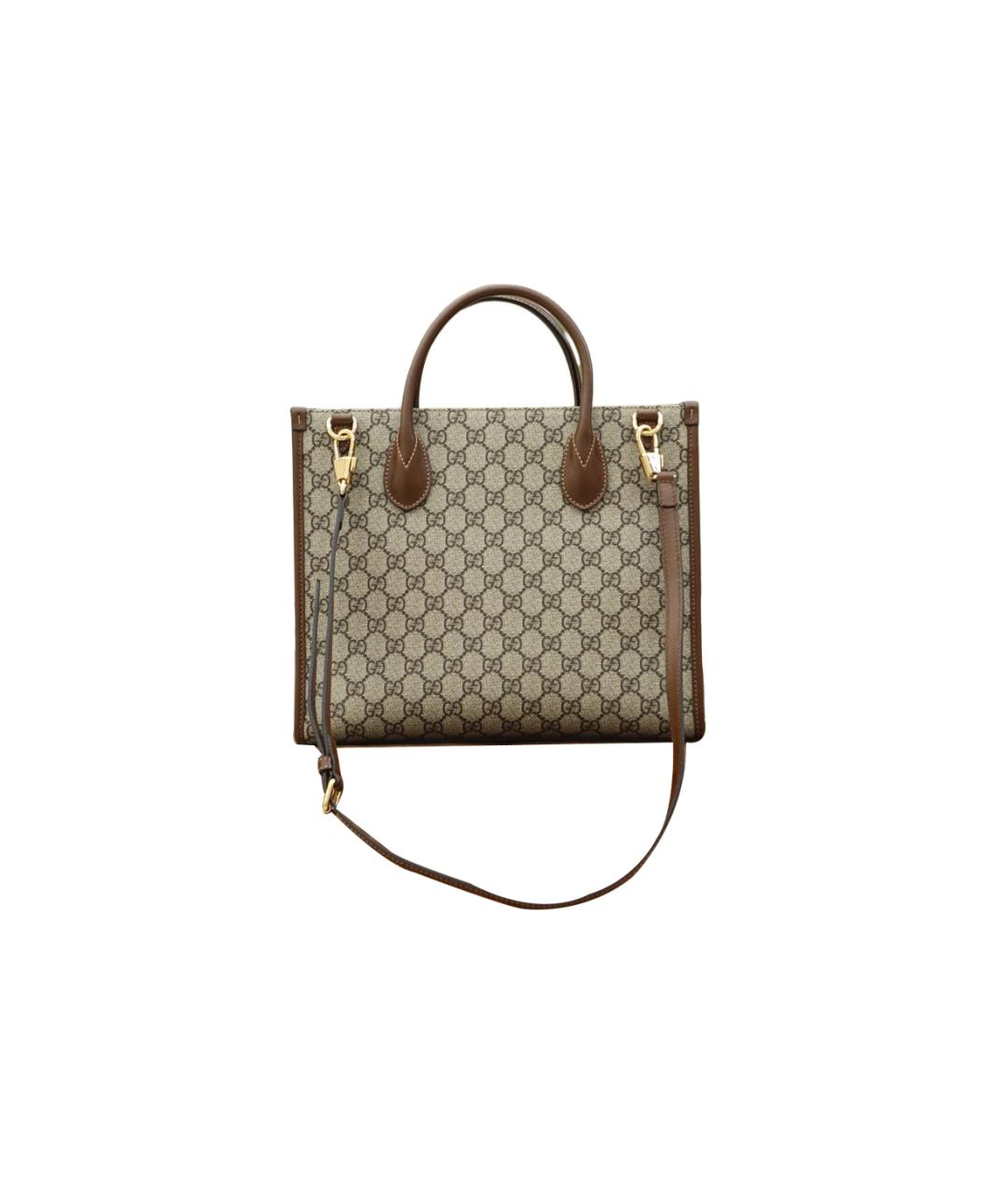 GUCCI Коричневая сумка через плечо, фото 3