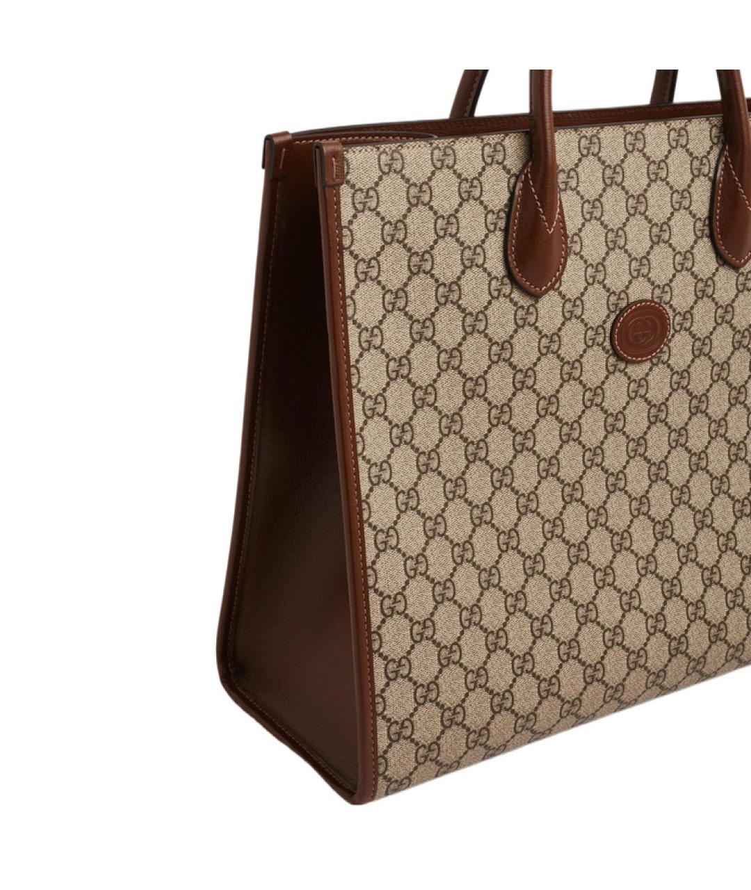 GUCCI Коричневая сумка через плечо, фото 4