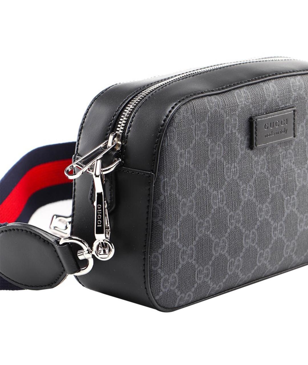 GUCCI Черная сумка на плечо, фото 4