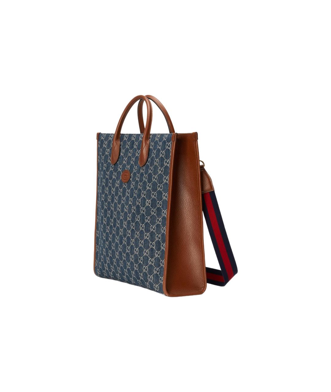 GUCCI Темно-синяя сумка через плечо, фото 2