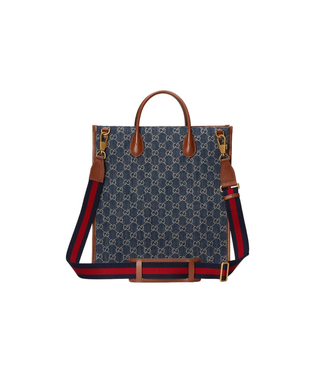 GUCCI Темно-синяя сумка через плечо, фото 3