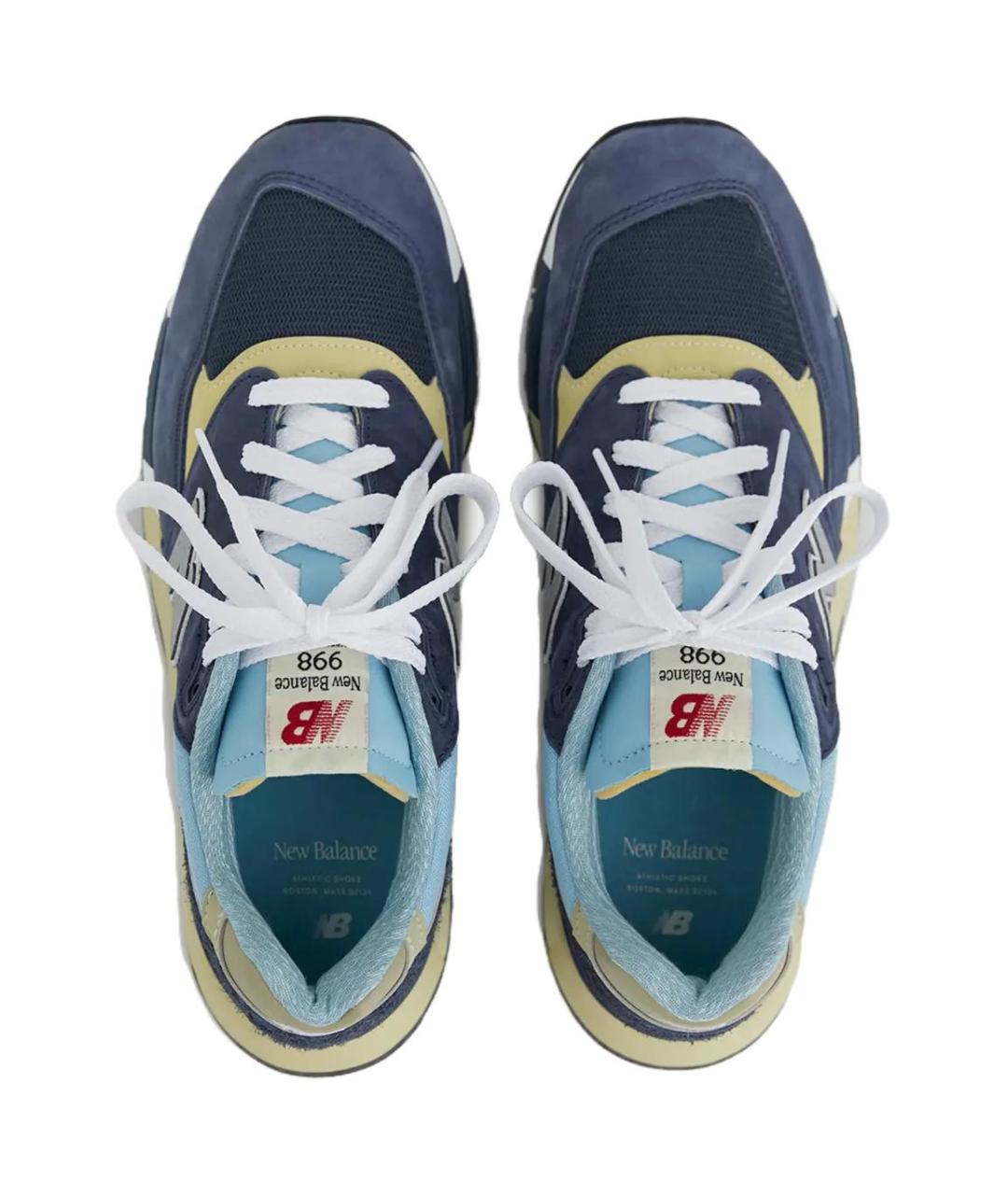 NEW BALANCE Темно-синие кроссовки, фото 5