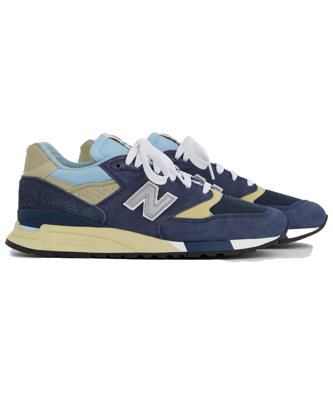 NEW BALANCE Темно-синие кроссовки, фото 3