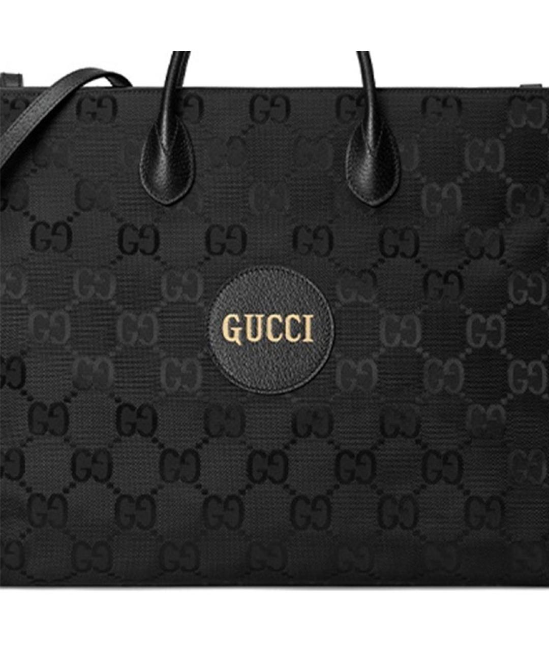 GUCCI Черная тканевая сумка на плечо, фото 8