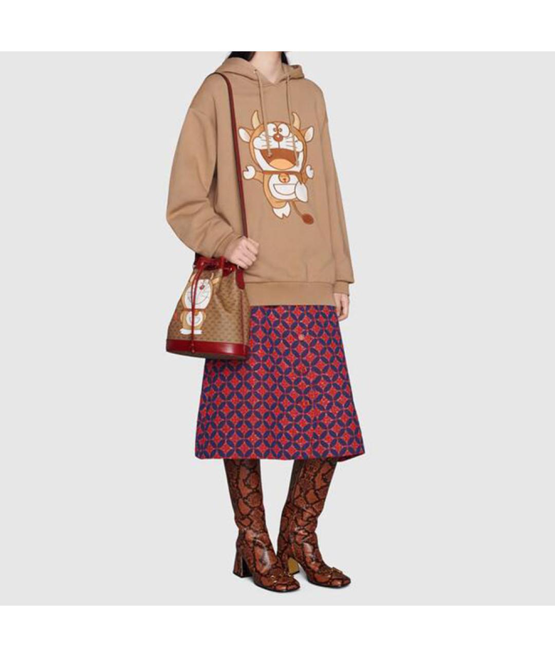 GUCCI Коричневая сумка через плечо, фото 8