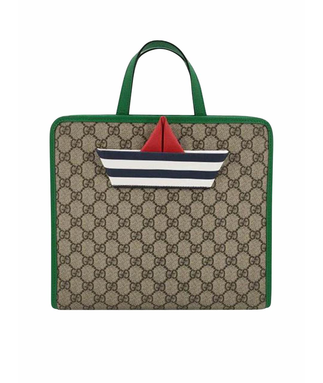 GUCCI Коричневая сумка через плечо, фото 1