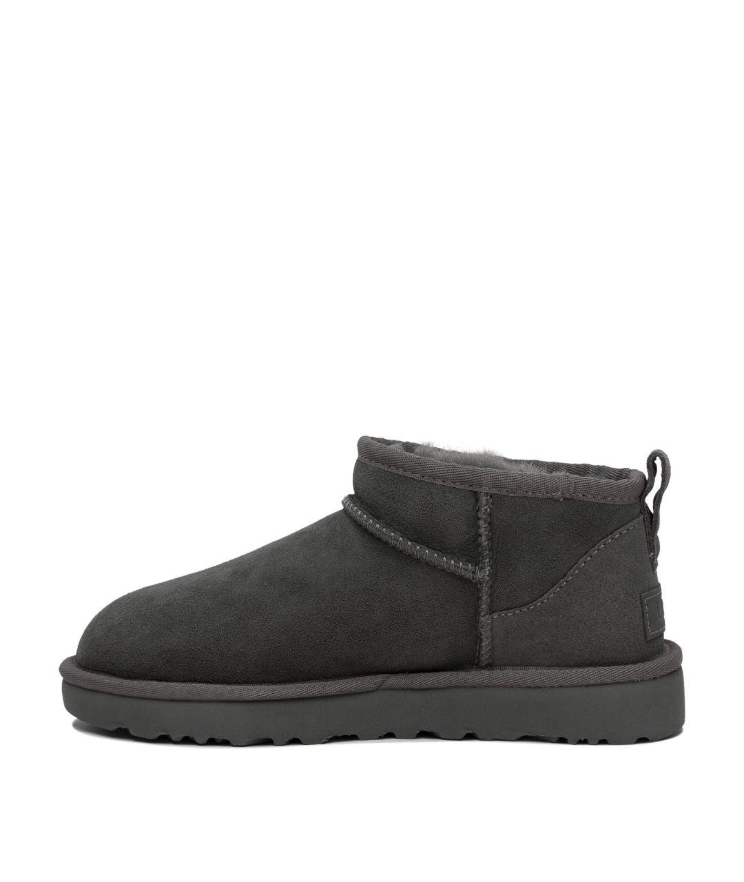 UGG AUSTRALIA Серые замшевые ботинки, фото 3