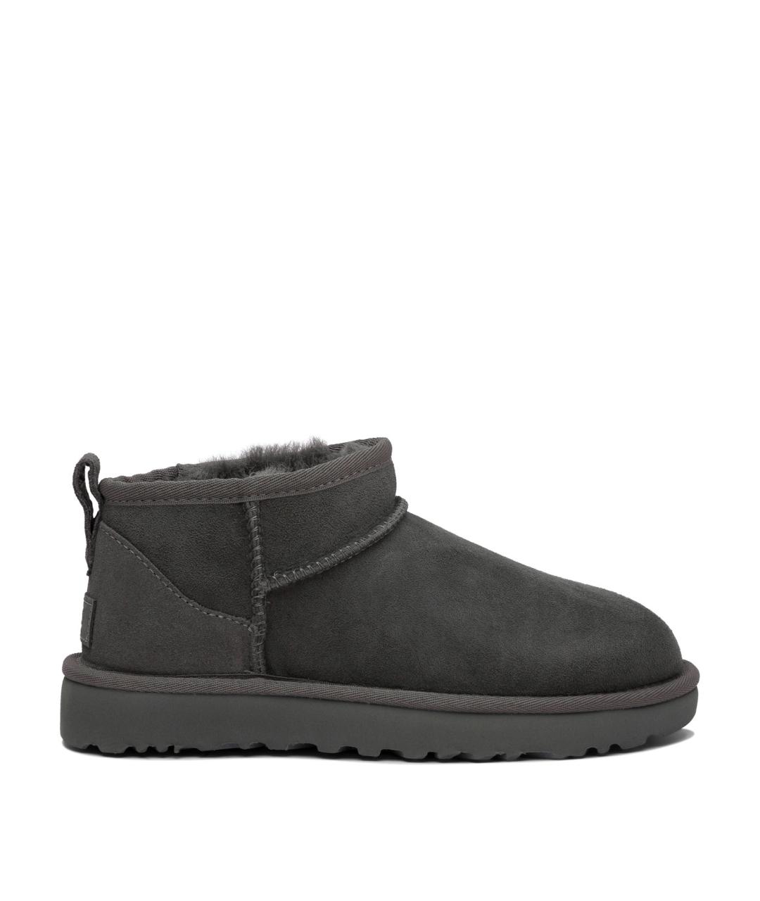 UGG AUSTRALIA Серые замшевые ботинки, фото 1