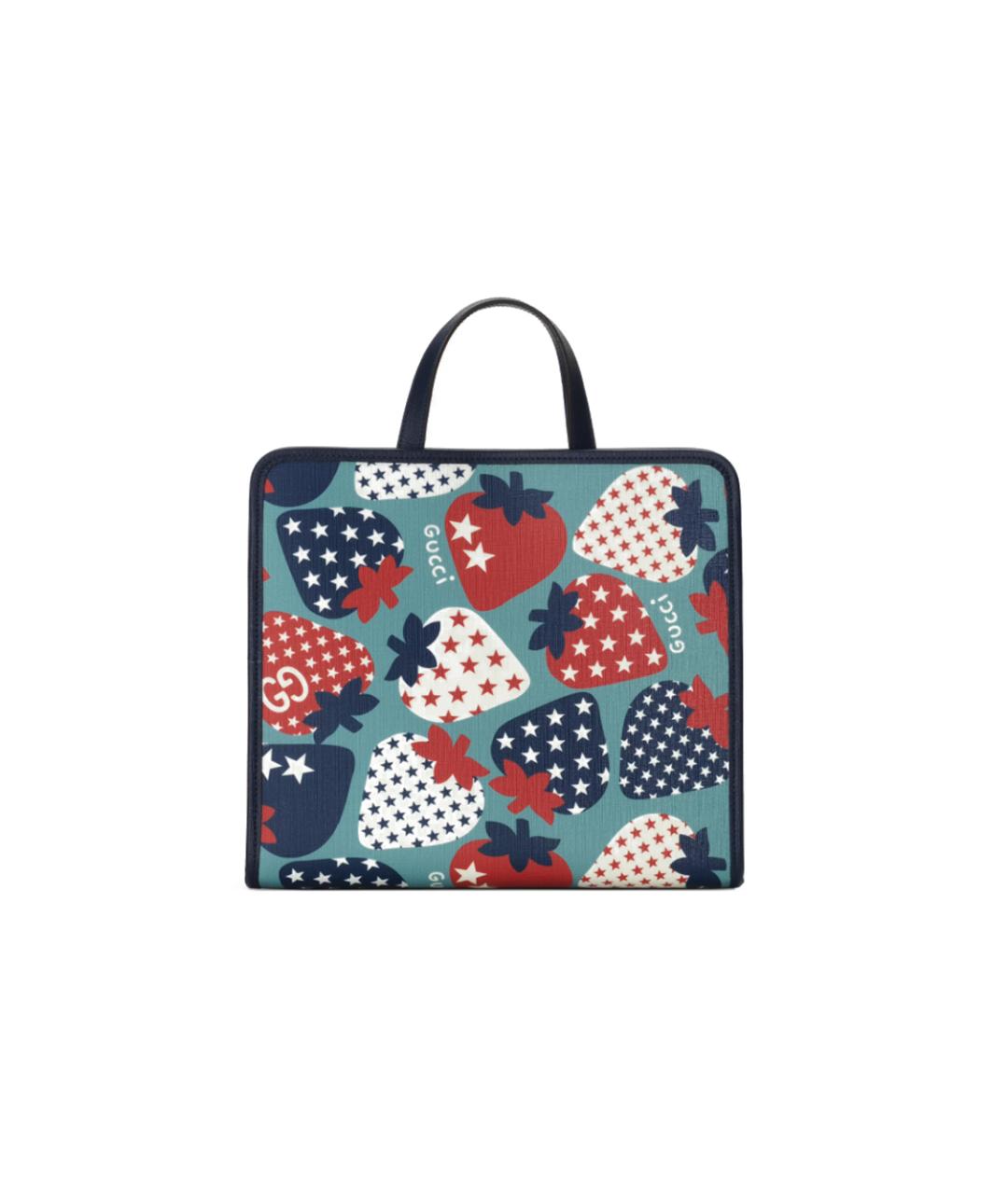 GUCCI Синяя сумка тоут, фото 8