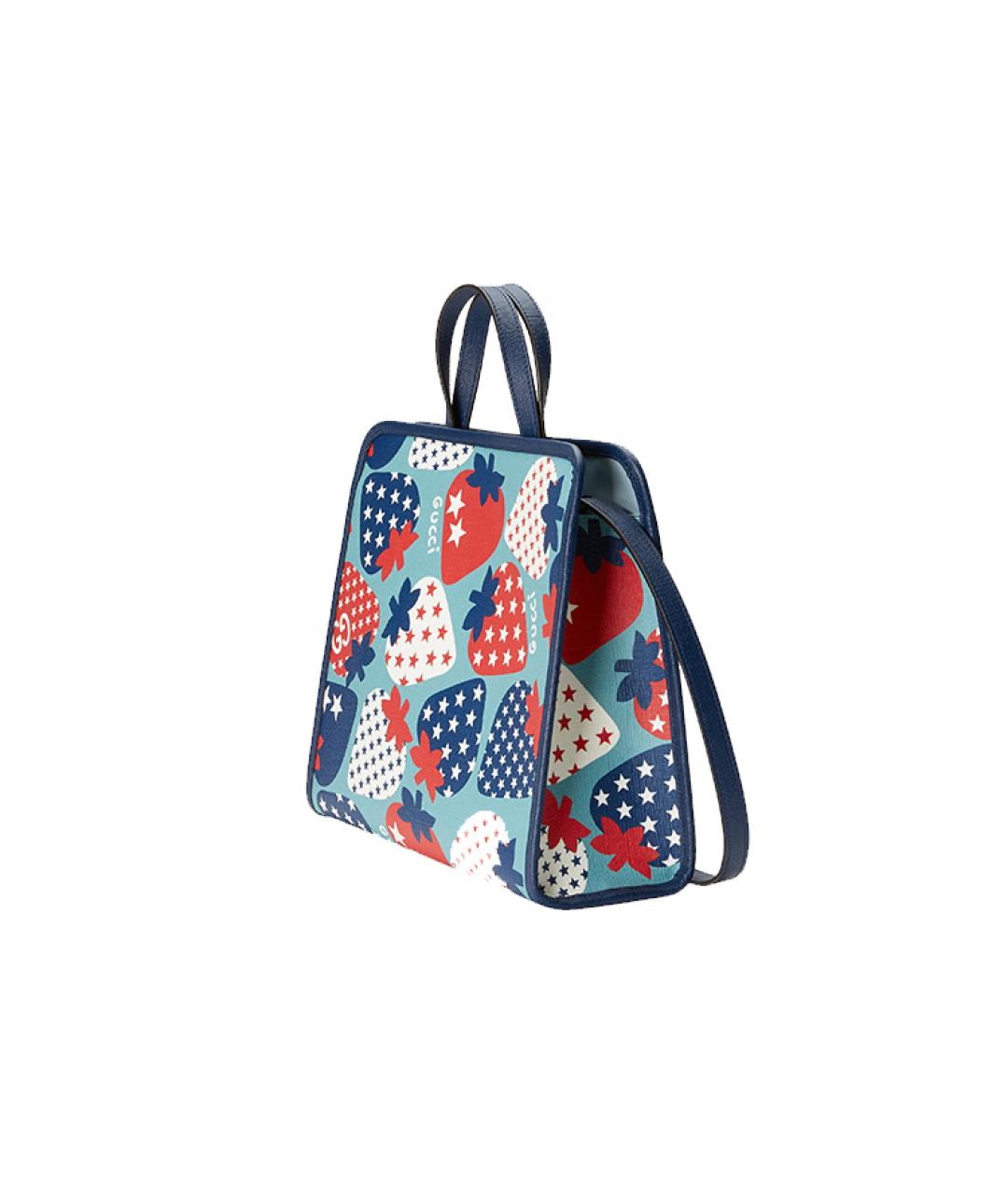 GUCCI Синяя сумка тоут, фото 2
