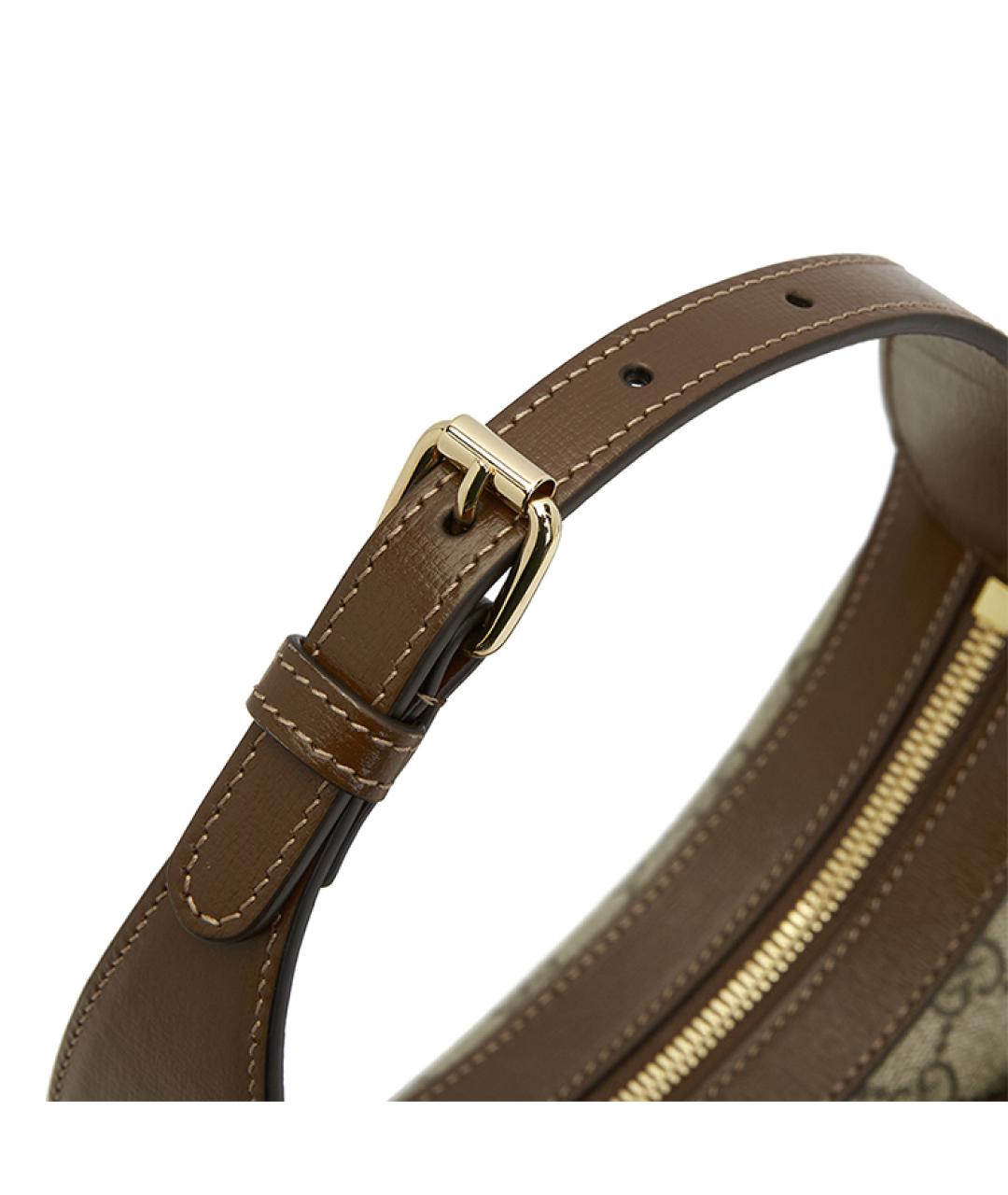 GUCCI Коричневая сумка через плечо, фото 9