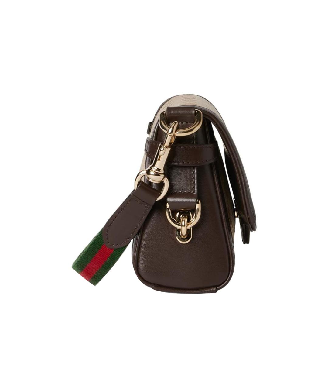GUCCI Коричневая сумка через плечо, фото 3