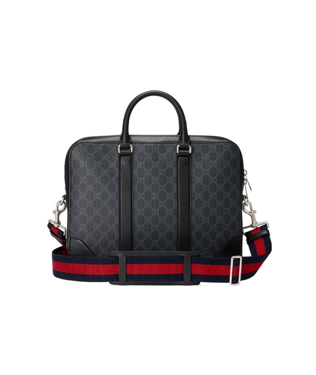 GUCCI Черный портфель, фото 4