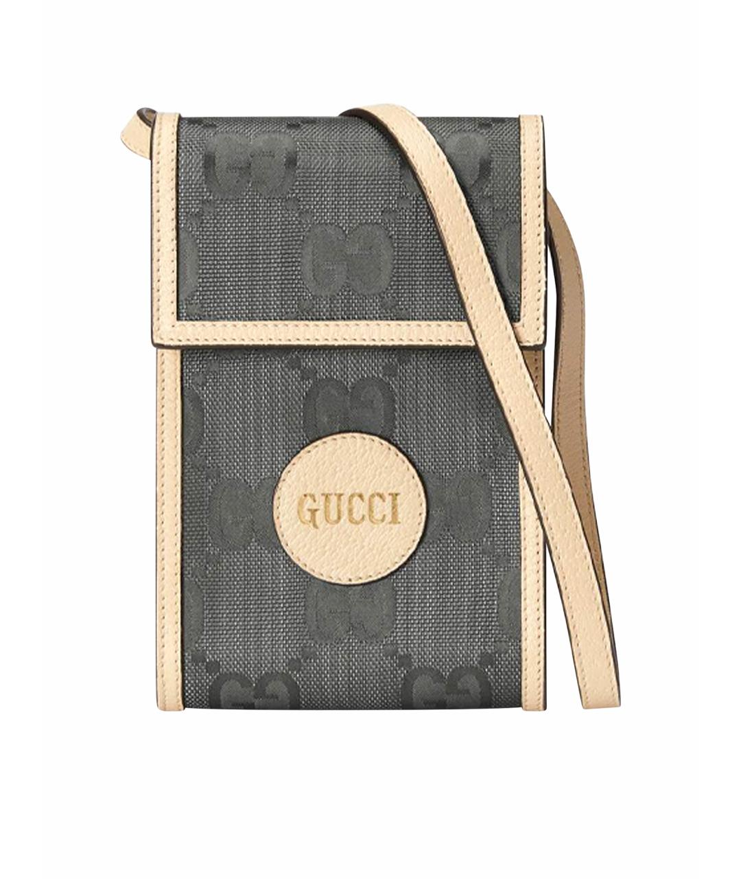 GUCCI Серая сумка через плечо, фото 1