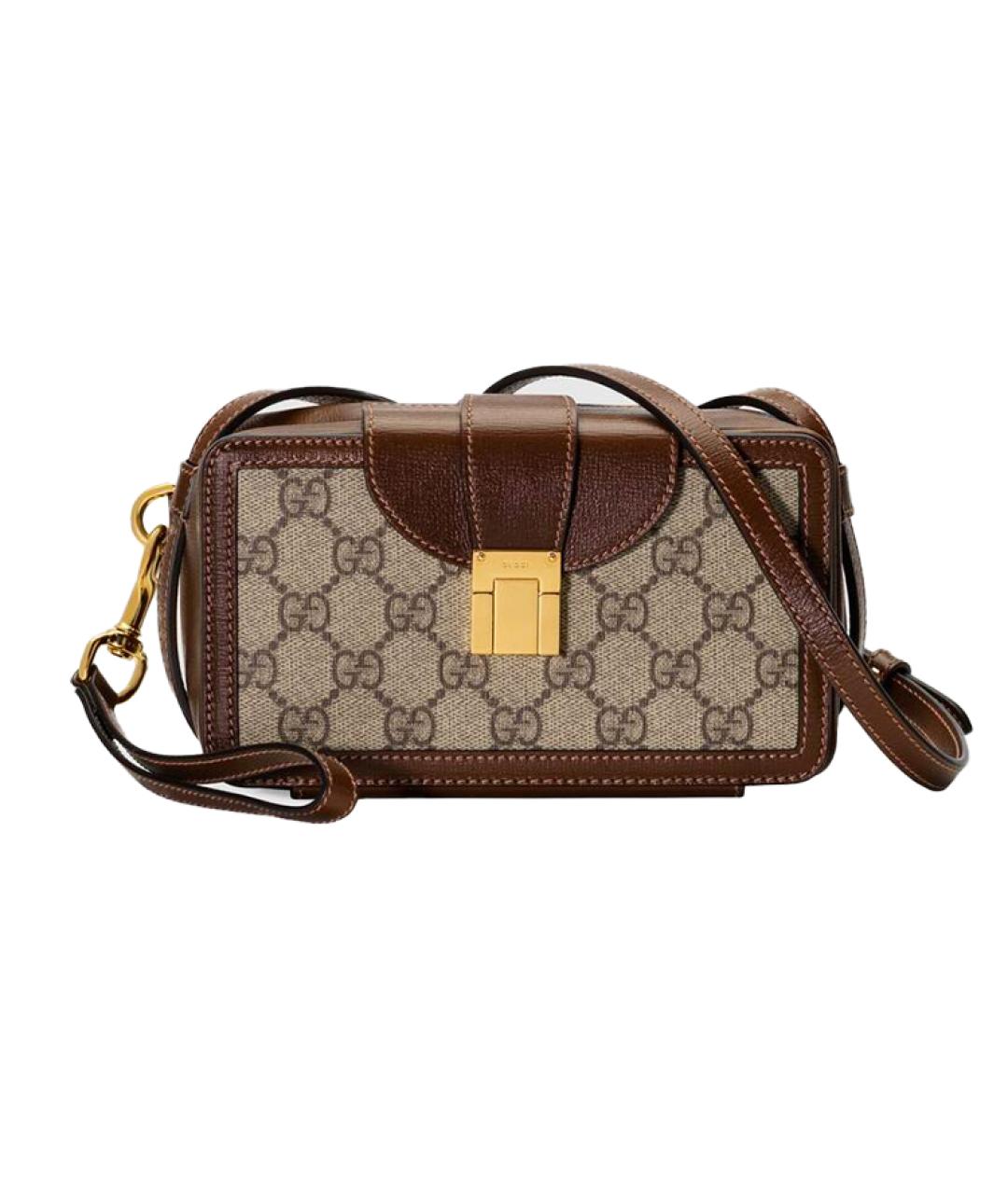 GUCCI Коричневая сумка через плечо, фото 7