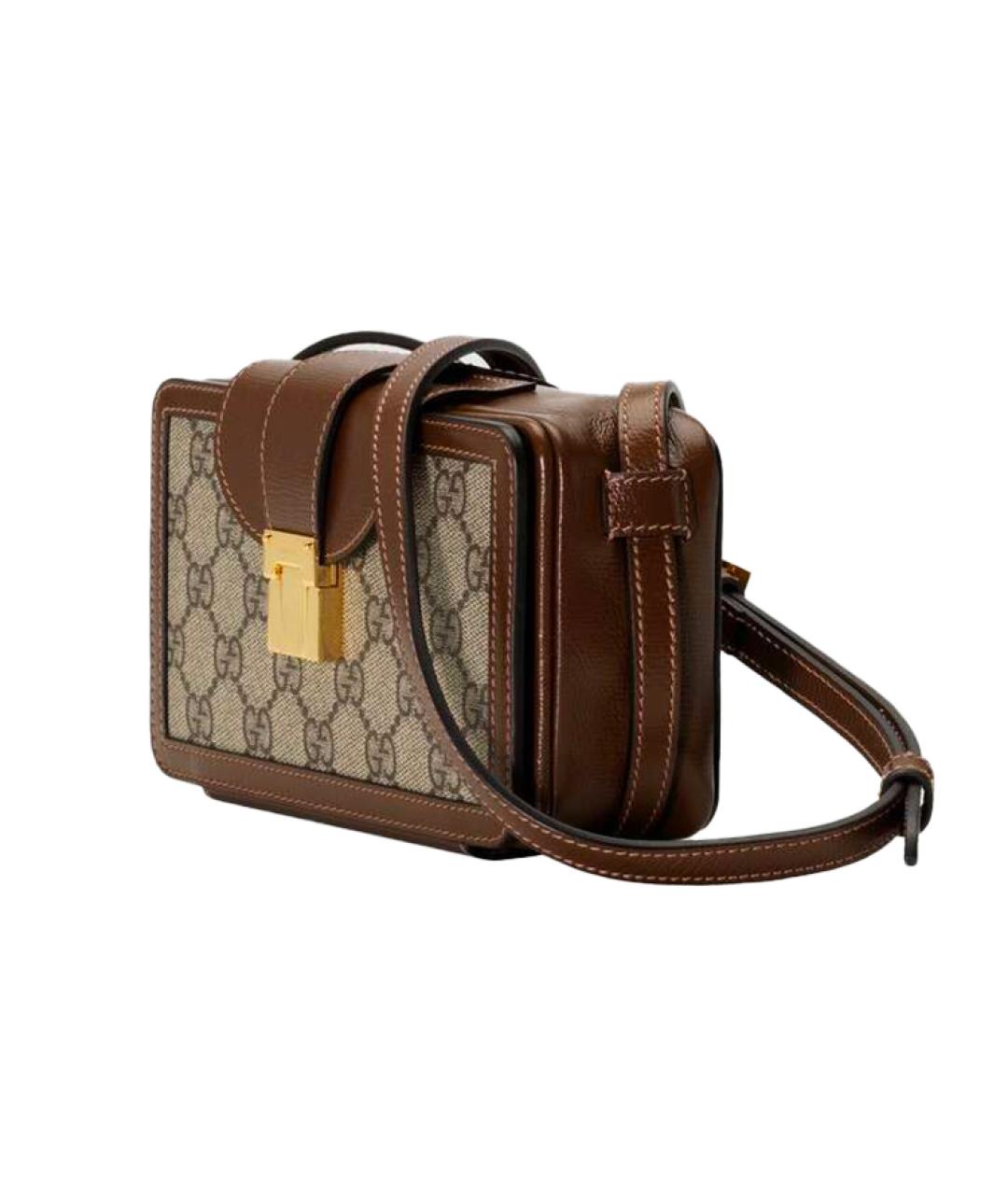 GUCCI Коричневая сумка через плечо, фото 3