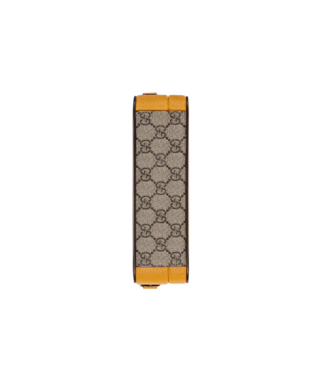 GUCCI Желтая тканевая сумка на плечо, фото 7
