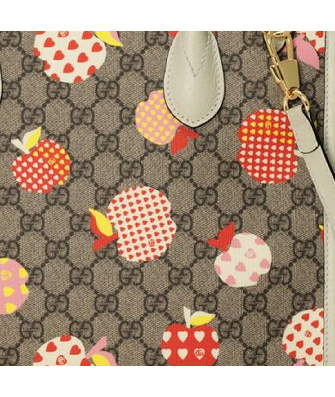 GUCCI Коричневая сумка тоут, фото 8