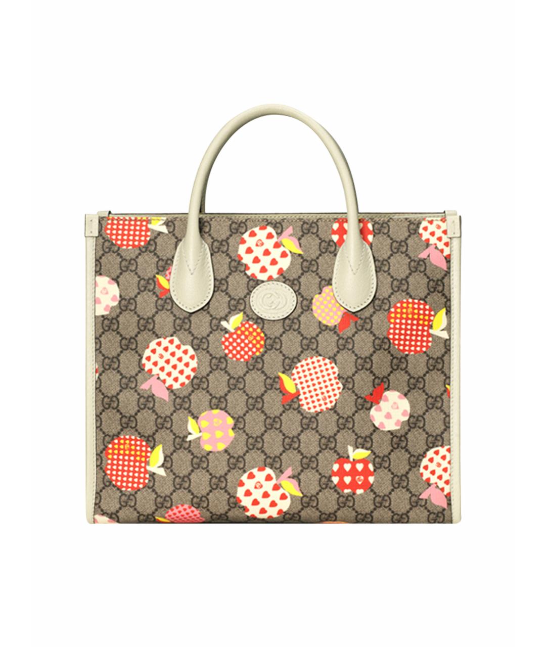 GUCCI Коричневая сумка тоут, фото 1
