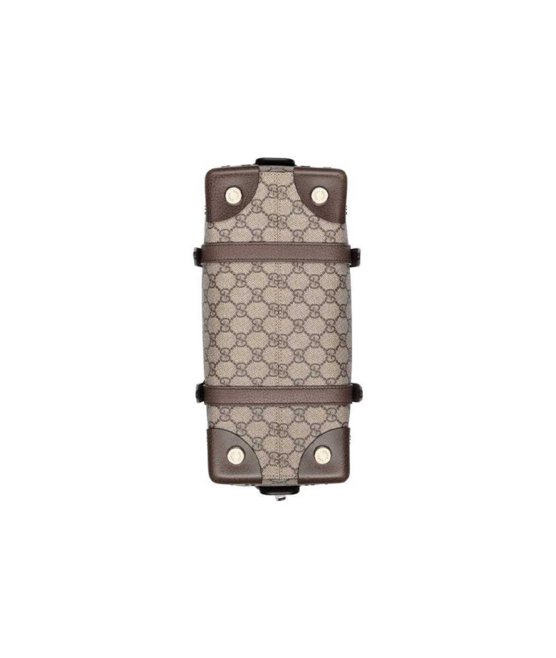 GUCCI Бежевая сумка тоут, фото 5