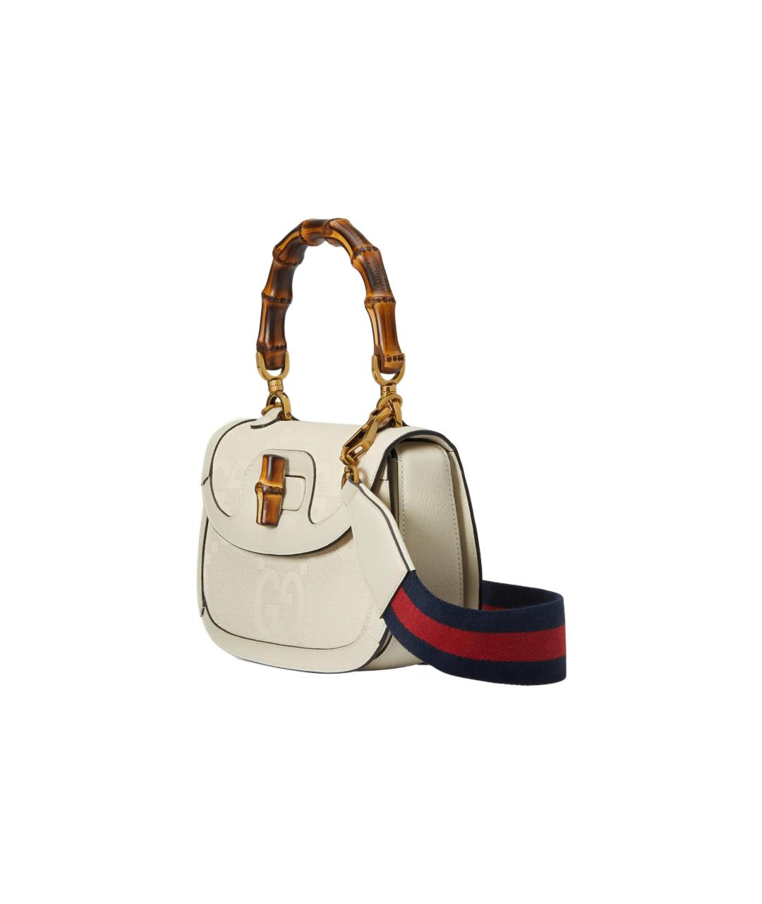 GUCCI Белая сумка через плечо, фото 3
