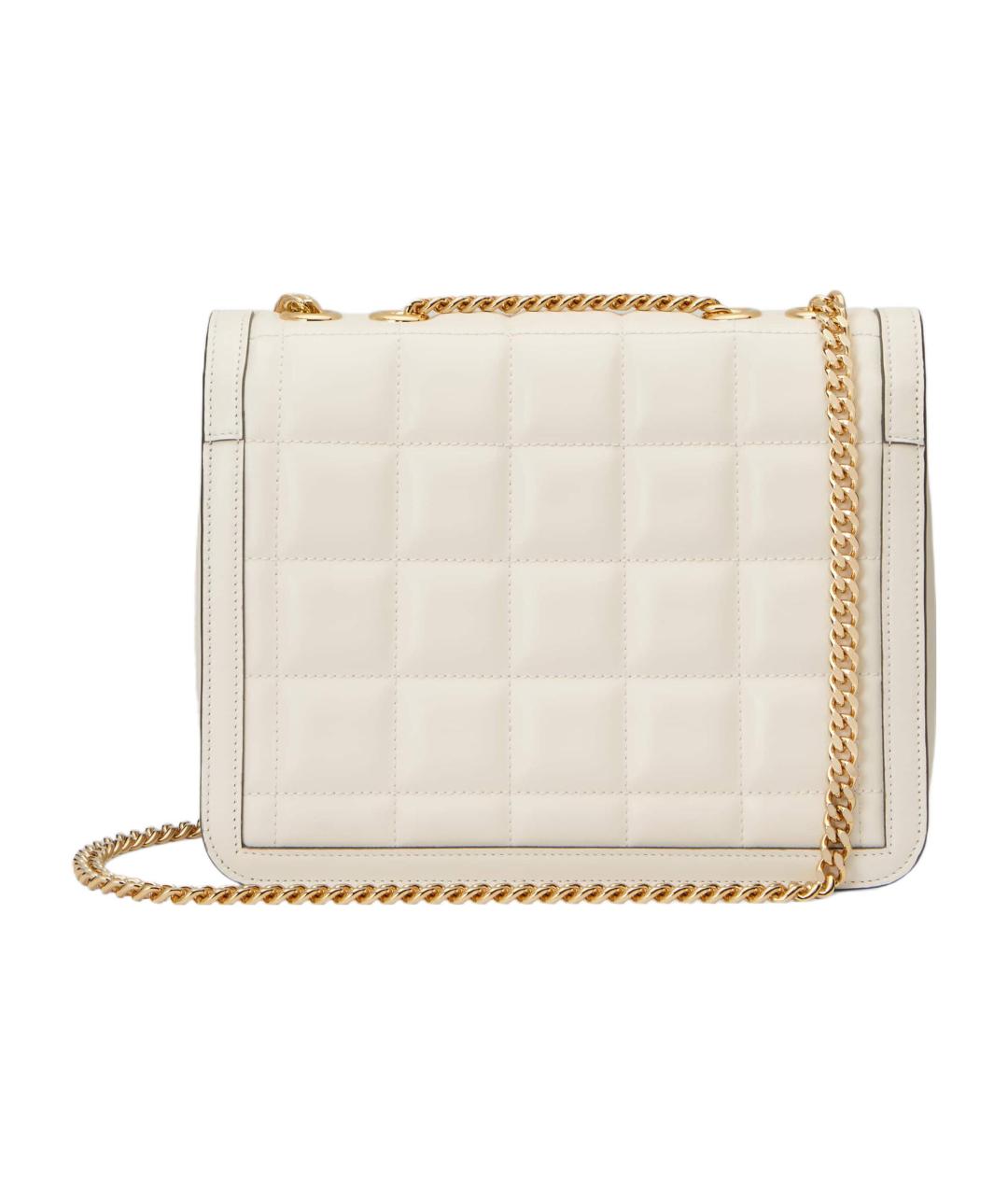 GUCCI Белая кожаная сумка через плечо, фото 4