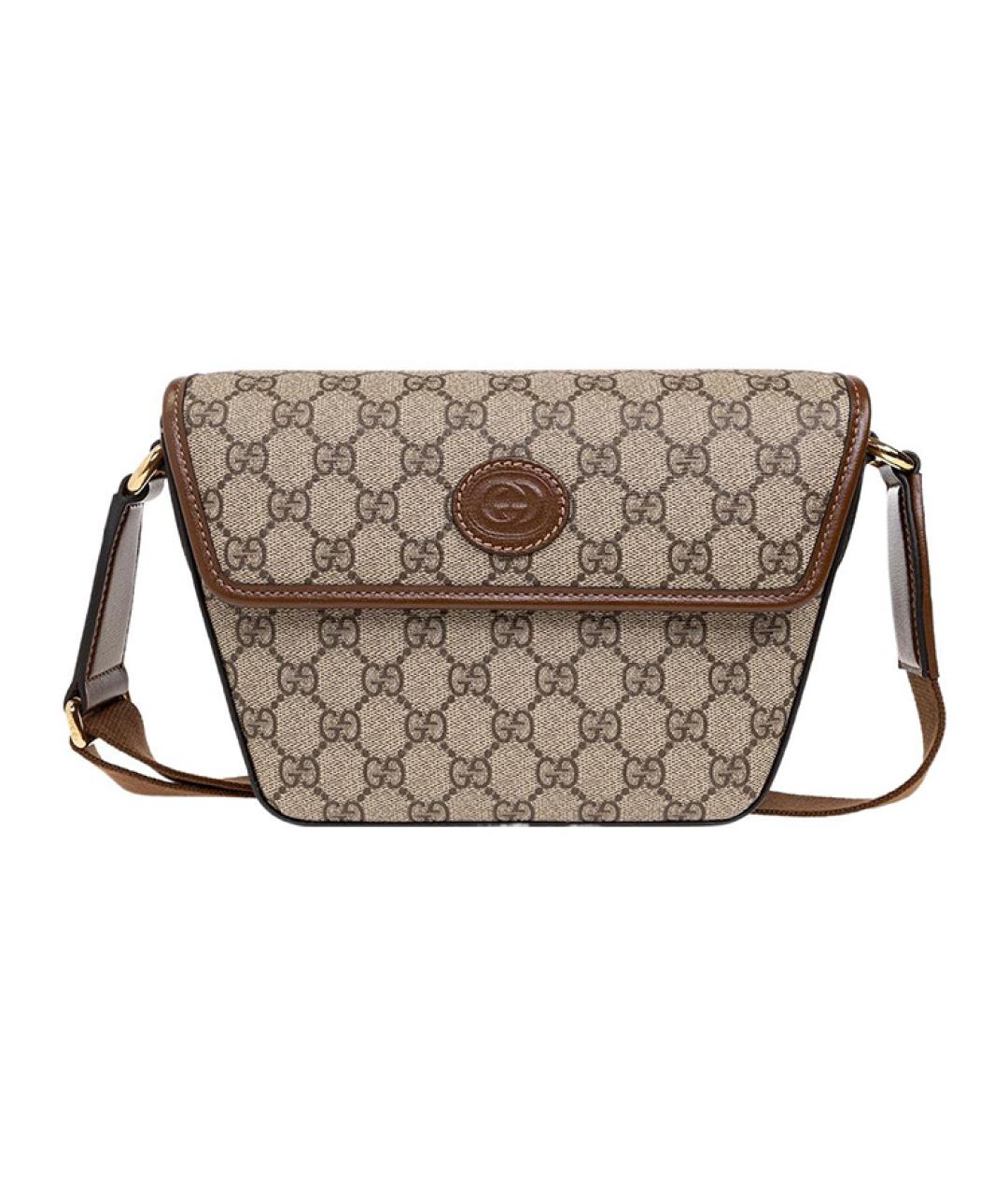 GUCCI Бежевая сумка на плечо, фото 7