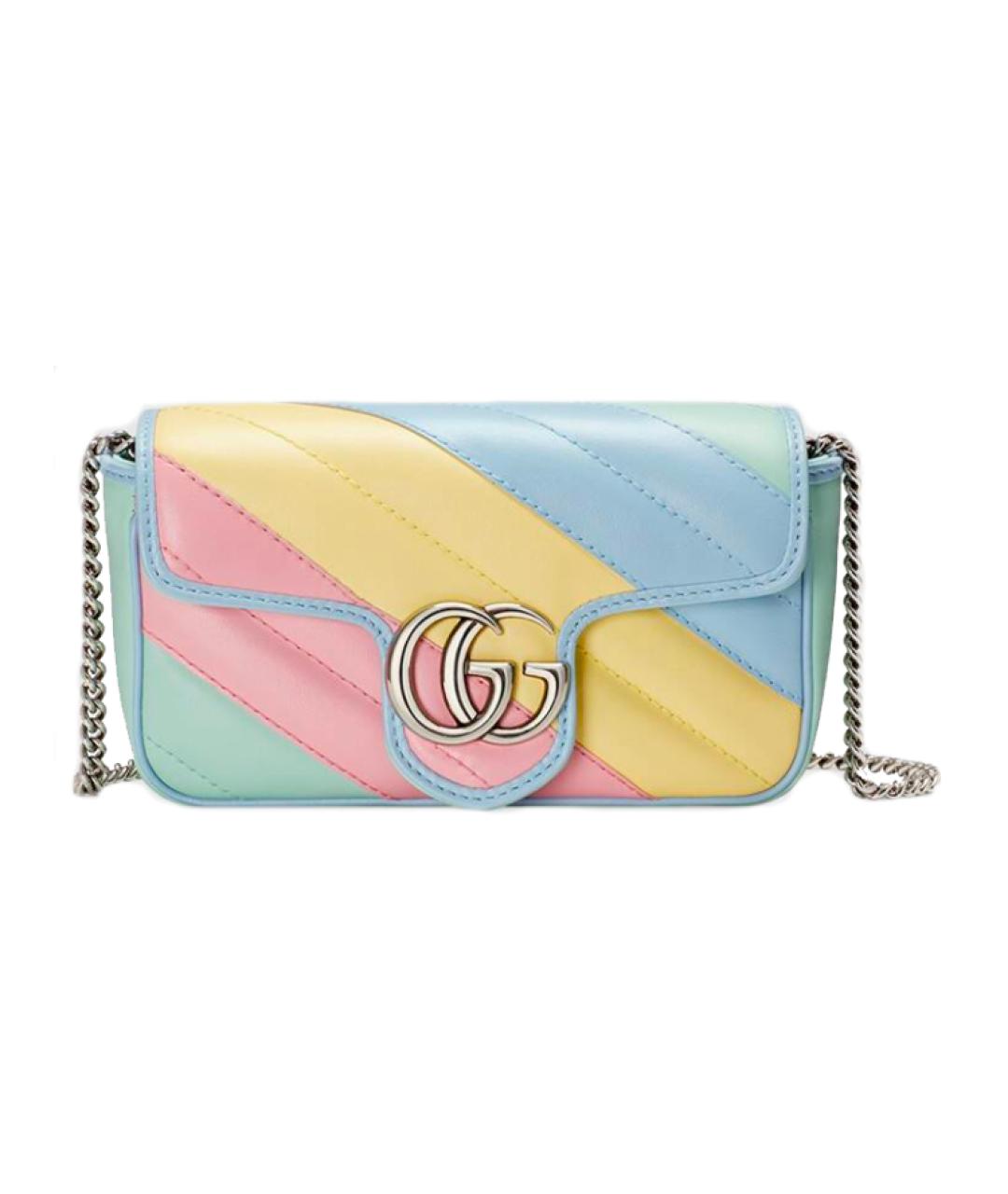 GUCCI Мульти кожаная сумка через плечо, фото 9