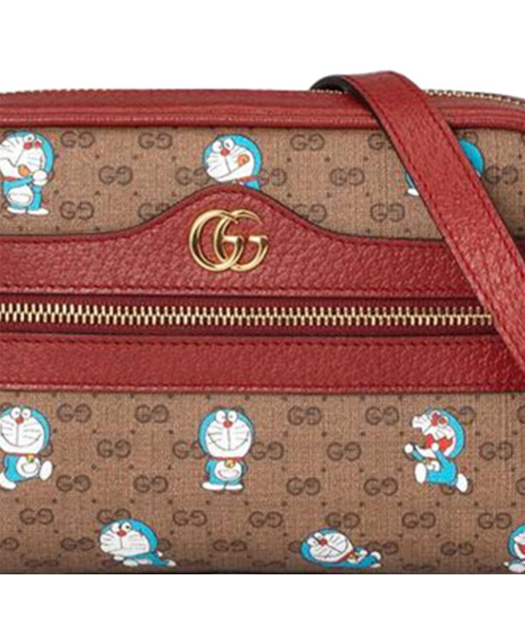 GUCCI Коричневая сумка через плечо, фото 8